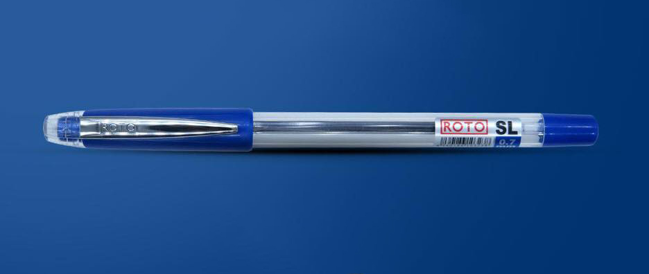 قلم حبر جاف روتو كينج إس إل، 7 ملم، أزرق