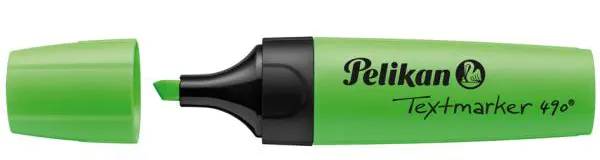 Pelican Highlighter Pen, Green, Chisel Tip