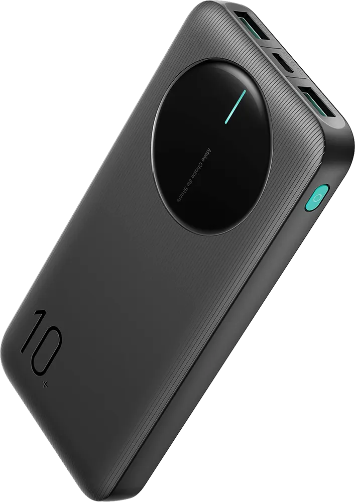 باور بانك جوي روم، 10000 مللي أمبير، 5 فولت، 22.5 وات، أسود، JR-PBF12