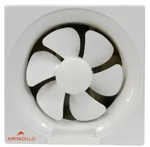 Armadillo Kitchen Wall Hood, 25 cm, 2 Way, White, ARM-SDA-VNT-WH-0001