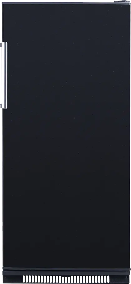 Passap No Frost Upright Deep Freezer, 5 Drawers, Black, NVF240