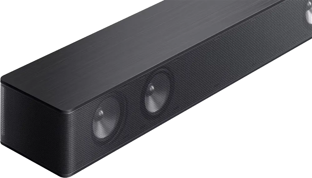 LG Sound Bar, 800 Watt, Subwoofer, Bluetooth, HDMI, USB, Remote Control, Black, SH7Q