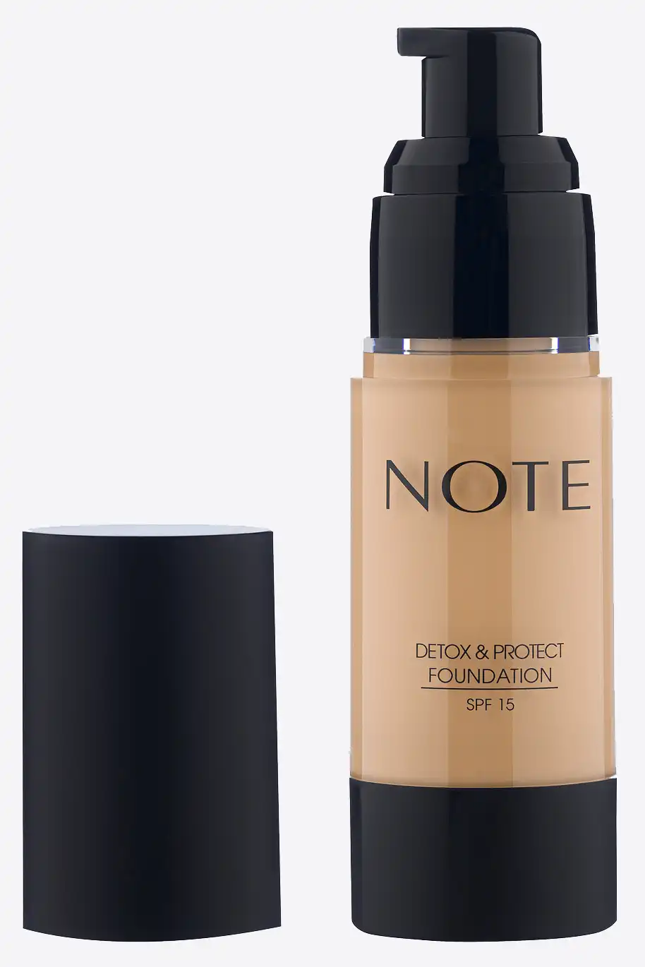 Note Detox And Protect Matt Foundation, 03 medium beige