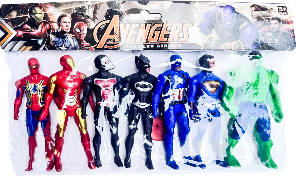 مجموعة شخصيات الأفنجيرز في كيس، 3299-7P