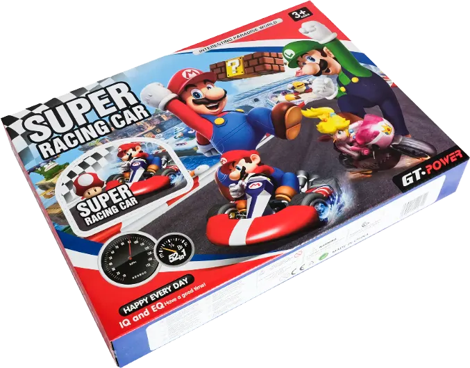 Super Mario Kids Car Track, Multicolor, 111-164B