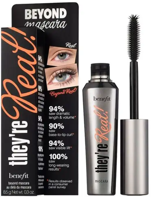 BENEFIT THEY ARE REAL MASCARA, BLACK