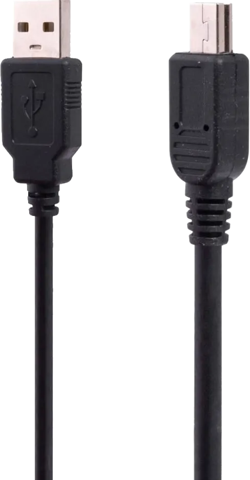 كابل إي تراين، USB إلى ميني 5 Pin، طول 1.5 متر، أسود، DC052