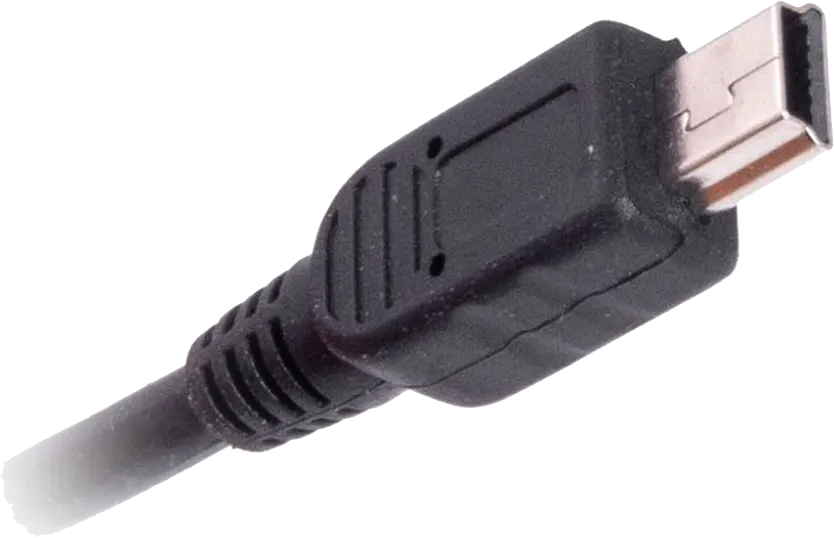 E-Train Cable, USB To Mini 5 Pin, 1.5M, Black, DC052