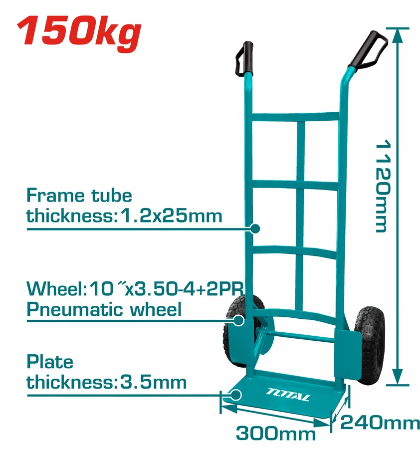 Total Manual Loader, 2 Tires, 150kg, THTHT-20221