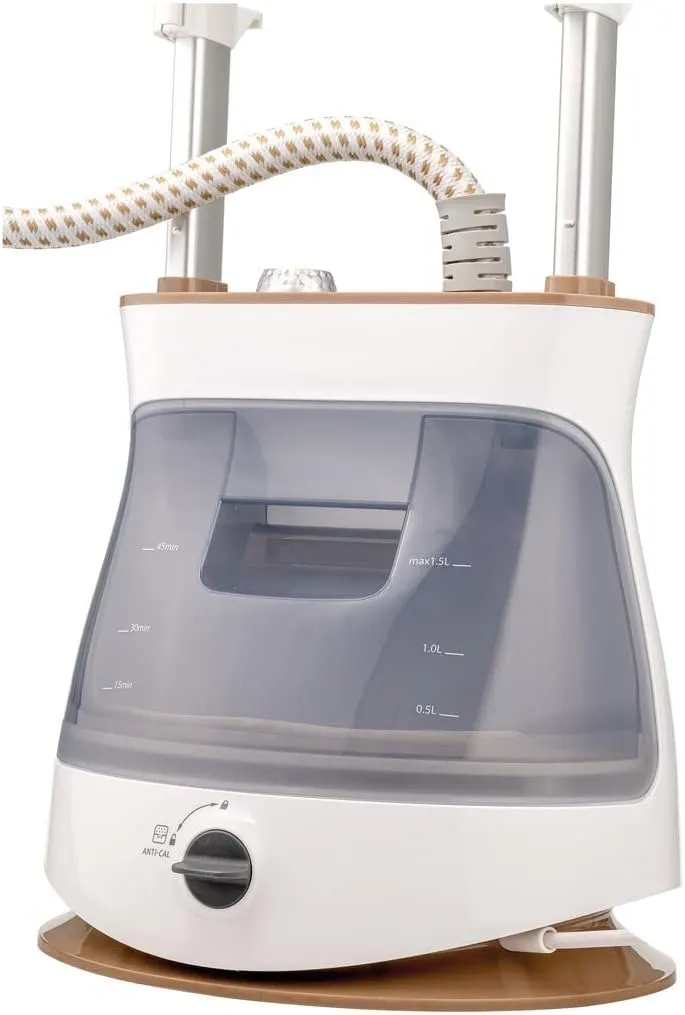 Black & Decker Stand Steam Iron, 2400W, 1.5L Water Tank, 2 Arms, White, GST2400 (With Insia Warranty)