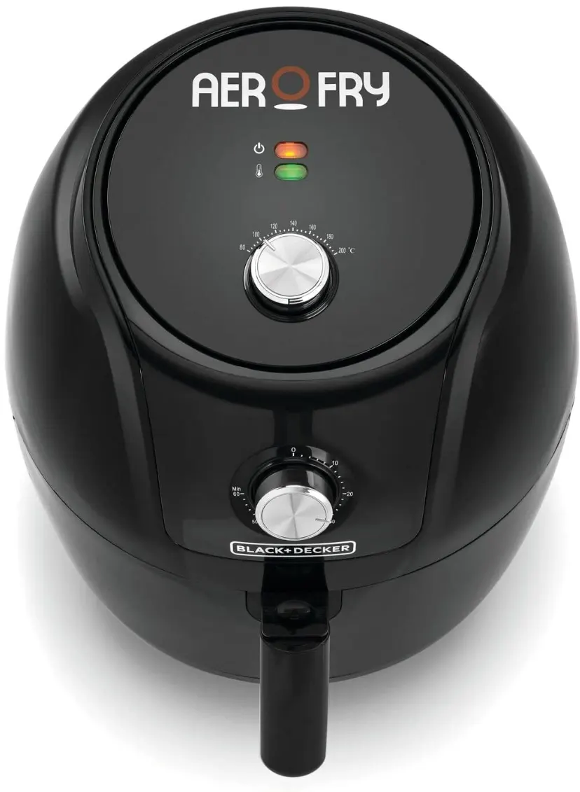 Black & Decker Air Fryer, 1800W, 5.6L, Black, AF575-B5 (Ansia Warranty)