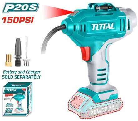 Total Tools Car Tire Inflator, 20V, TACLI2018