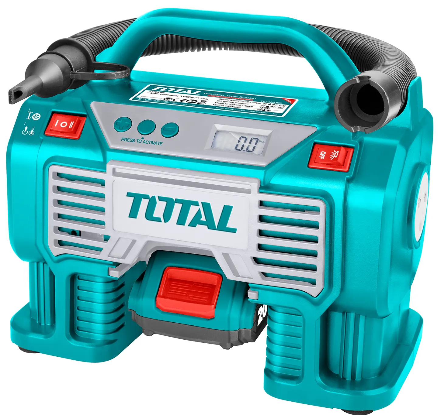 منفاخ بطاريه 2 بستم من توتال 20 فولت ، TACLI2002