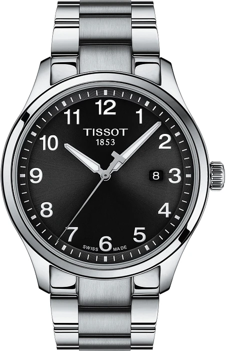 Tissot Swiss Men's Round Shape Stainless Steel Strap , Analog Wrist Watch, Silver , T116.410.11.057.00