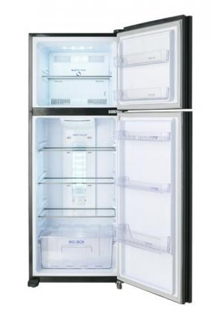 Unionaire No Frost Refrigerator, 370 Liters, 2 Glass Doors, Digital Screen, Bluetooth, Silver Mirror Color , URN-440LBG4MDA-DTHRBSM