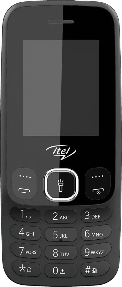 Itel IT2166 Dual SIM Mobile, 4MB Internal Memory, 4MB RAM, Black