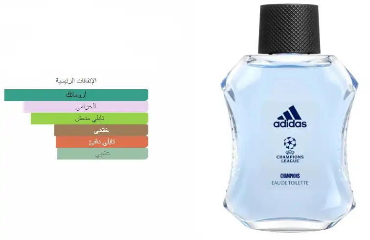 UEFA CHAMPIONS LIAGUE ARENA EDITION  BY ADIDAS FOR MEN  EDT, 100ML