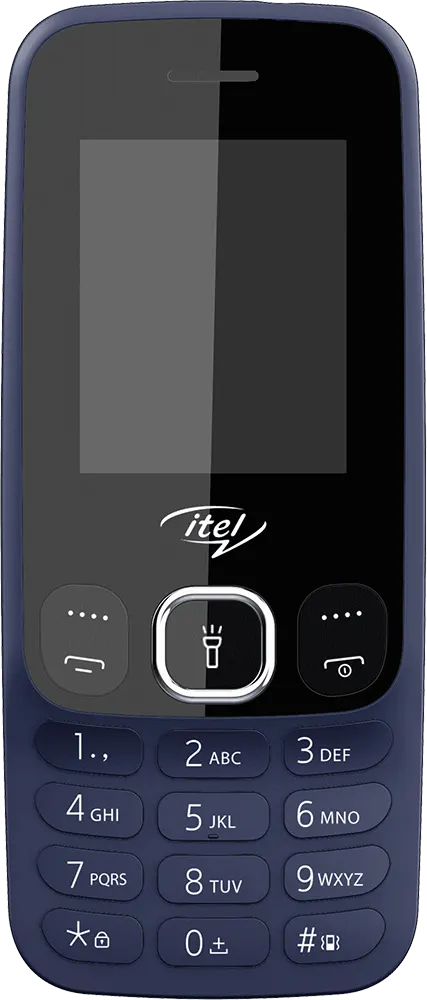 Itel IT2166 Dual SIM Mobile, 4MB Internal Memory, 4MB RAM, Deep Blue