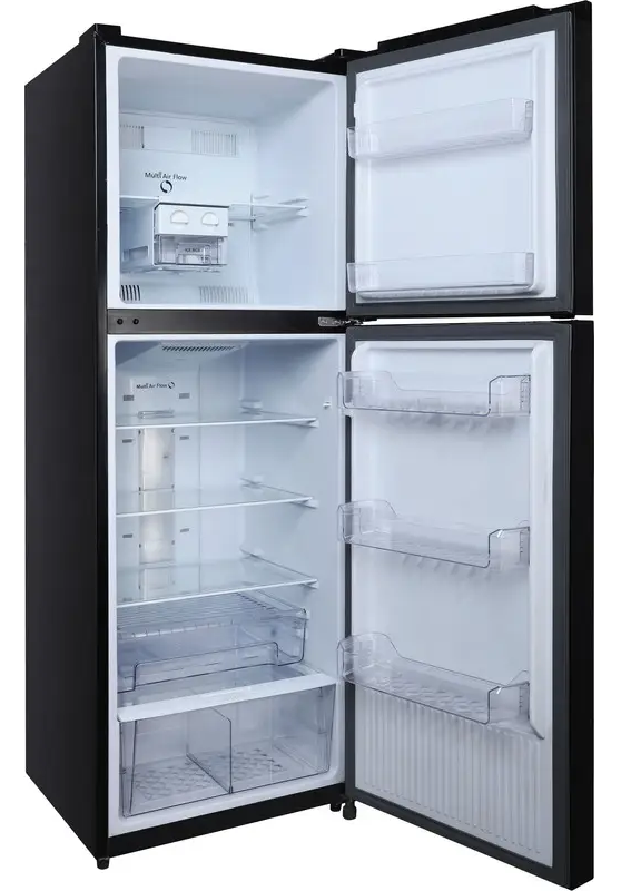 Unionaire No Frost Refrigerator, 545 Liters, 2 Glass Doors, Digital Screen, Black, URN-650LBG61A-DH