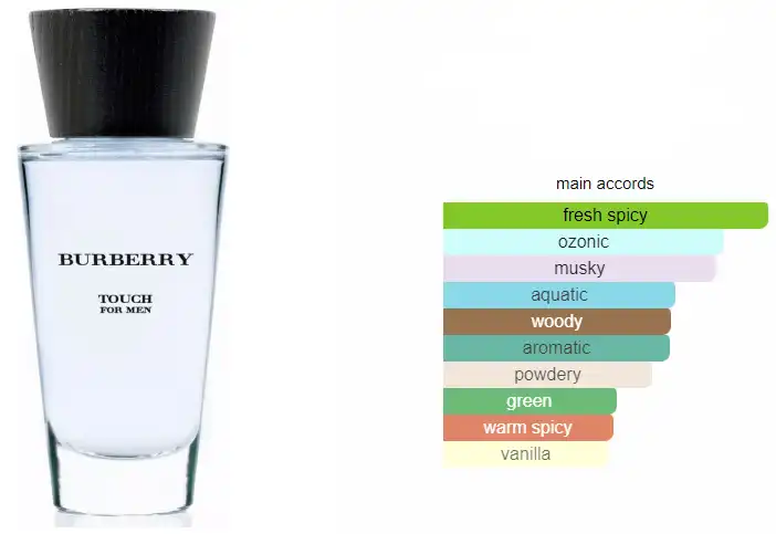 TOUCH BY BURBERRY FOR MEN EDT, 100ML