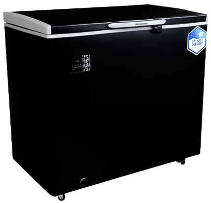 ديب فريزر يونيون اير أفقي، 210 لتر، ديفروست، ديجيتال، الومنيوم داخلى، أسود، UC-210BB-DS