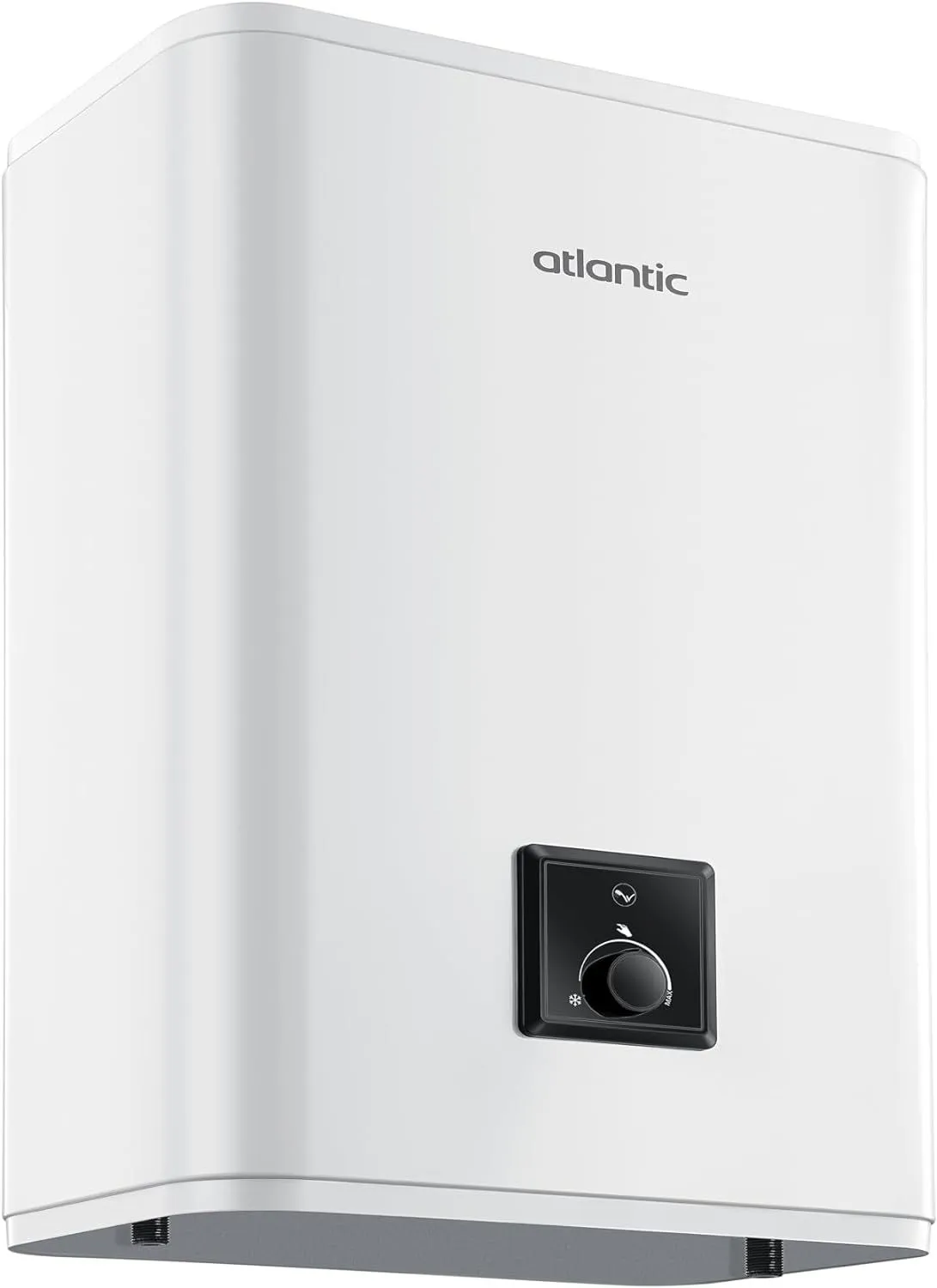 Atlantic Vertigo Opro Flat Electric Water Heater, 40 Litres , White , (8312900), MP 040 F220-2E-BL