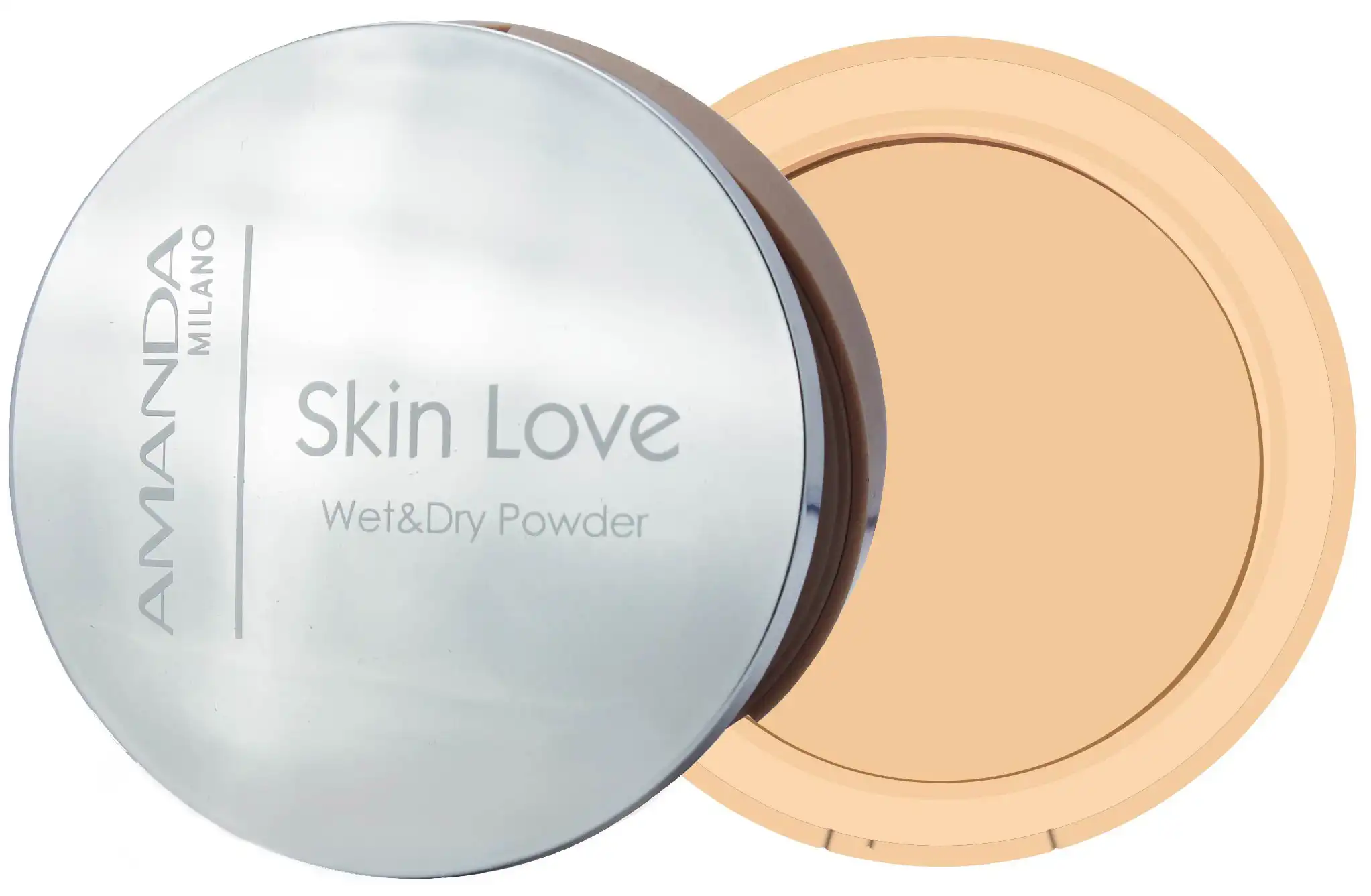 بودرة الوجه المضغوطة سكين لوف ويت اند دراي من اماندا, 03