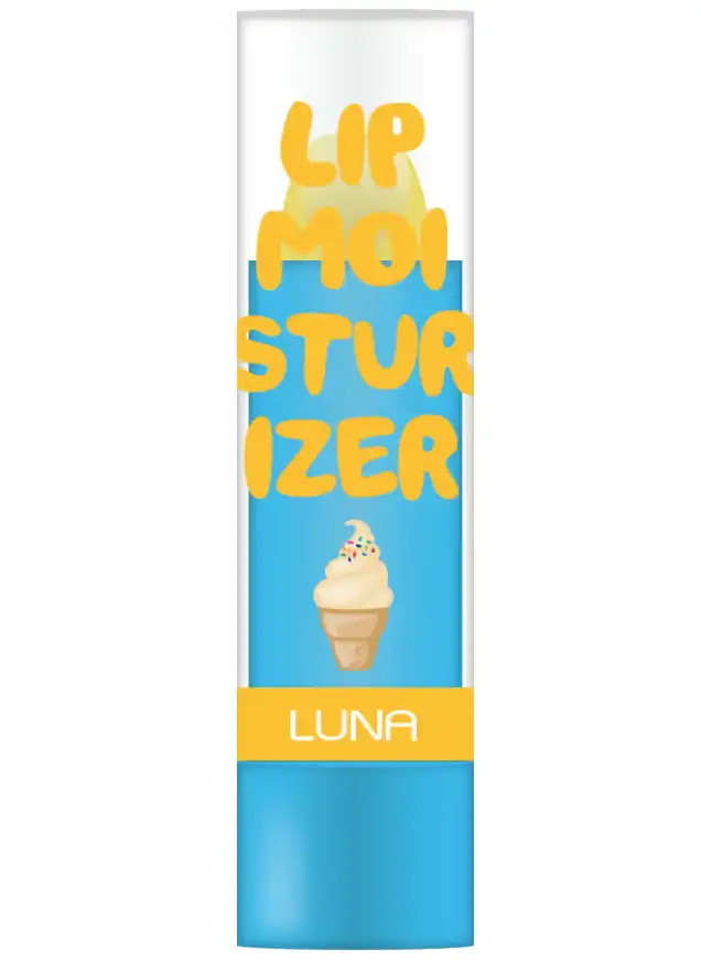 Luna lip balm ice cream, 4gm