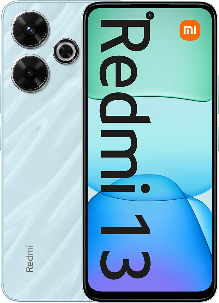 موبايل ريدمي 13 ثنائي الشريحة، ذاكرة 128 جيجابايت، رامات 6 جيجابايت، شبكة الجيل الرابع إل تي إي، أزرق فاتح