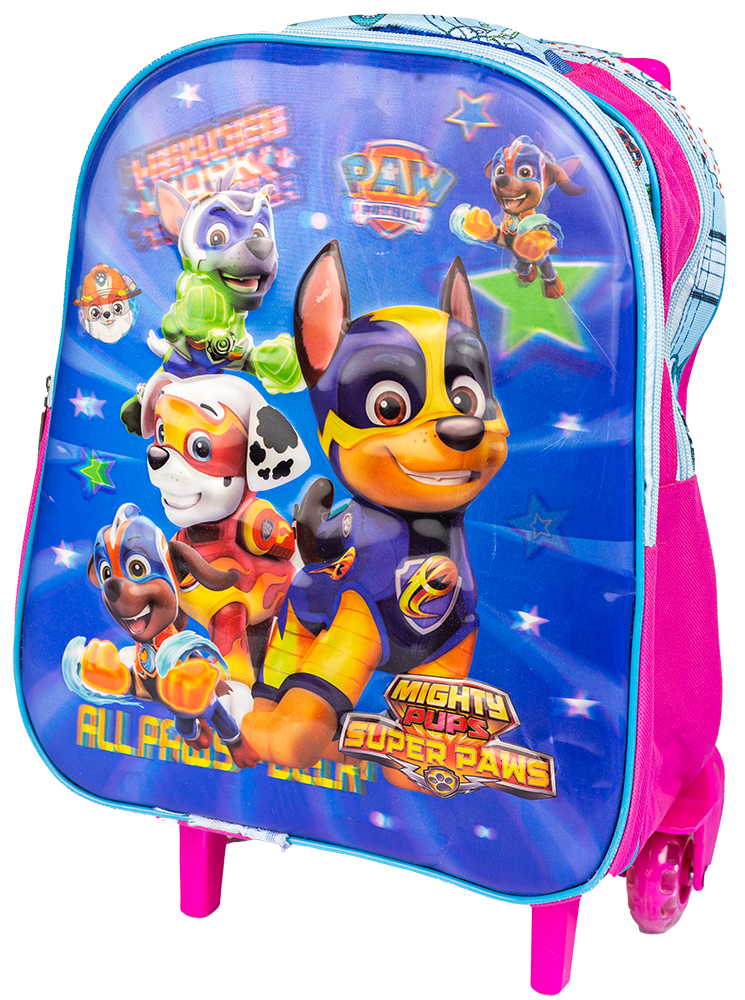 Boys' Bag, Super Boys Graphics , Wheel , Blue