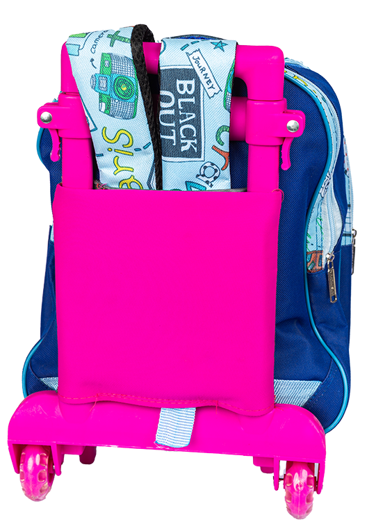 Girls' Bag, Frozen Graphics , Wheel , Blue * Pink