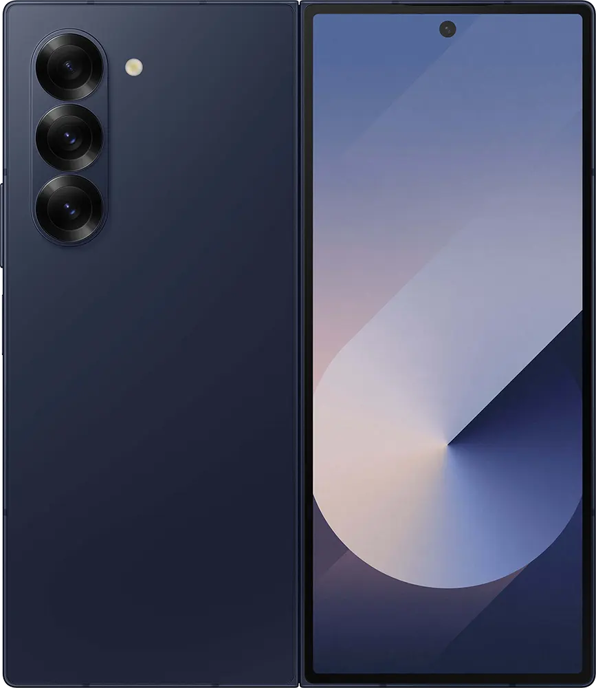 Samsung Galaxy Z Fold 6 Dual Sim Mobile , 512GB Memory, 12GB RAM, 5G, Navy + Galaxy Buds3 For Free