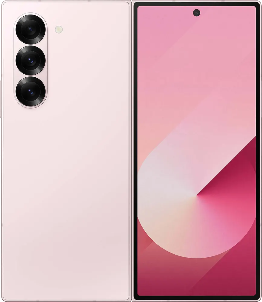 Samsung Galaxy Z Fold 6 Dual Sim Mobile , 512GB Memory, 12GB RAM, 5G, Pink + Galaxy Buds3 For Free