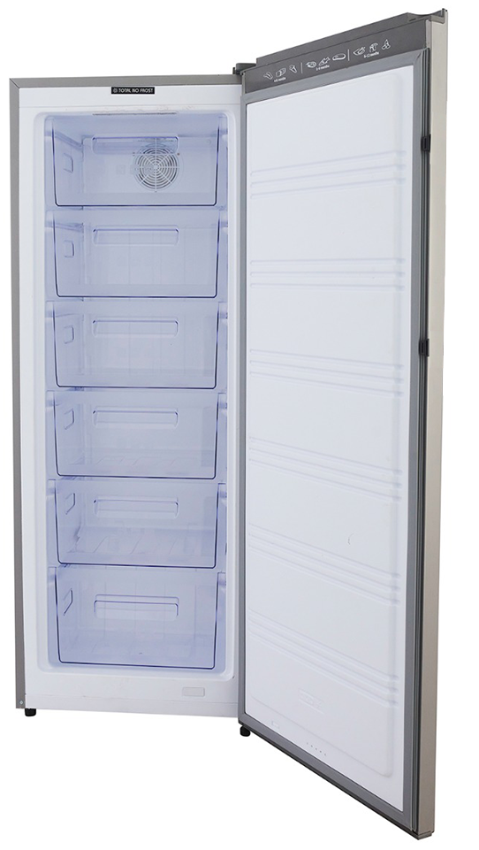 Fresh Upright Freezer , No Frost , 6 Drawers , Digital Screen , Stainless Steel , Silver , FNU-MRT270T