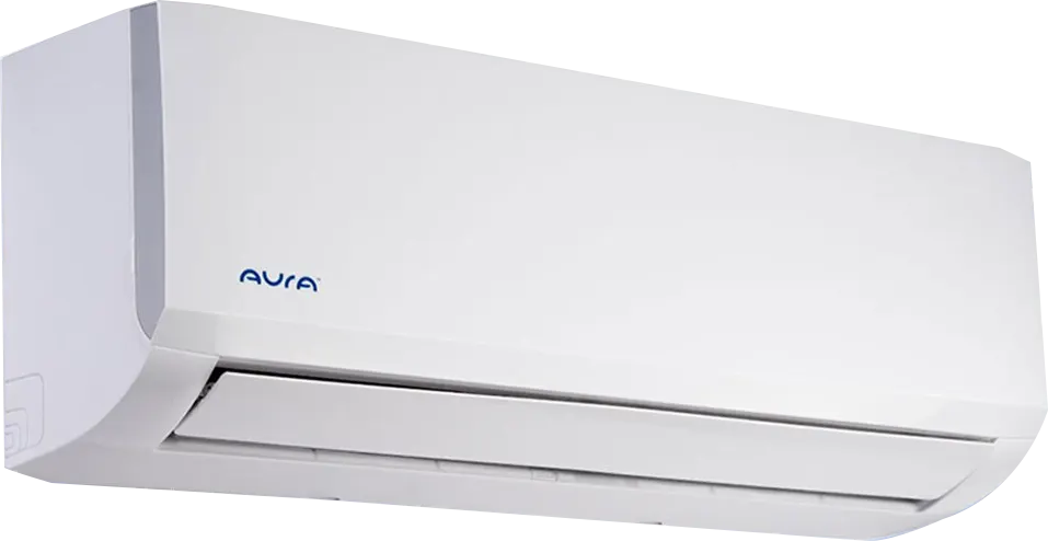 Aura Split Air Conditioner 3 HP, Cold-Hot, Plasma, Digital Display, White, AGE-24HP