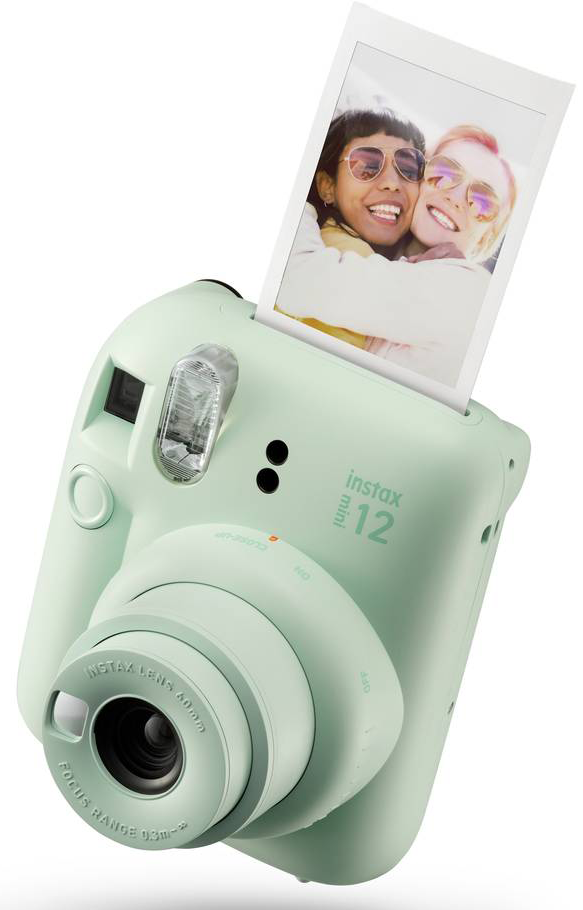 Fujifilm Instax Mini Instant Camera, 12 Pack, Mint Green