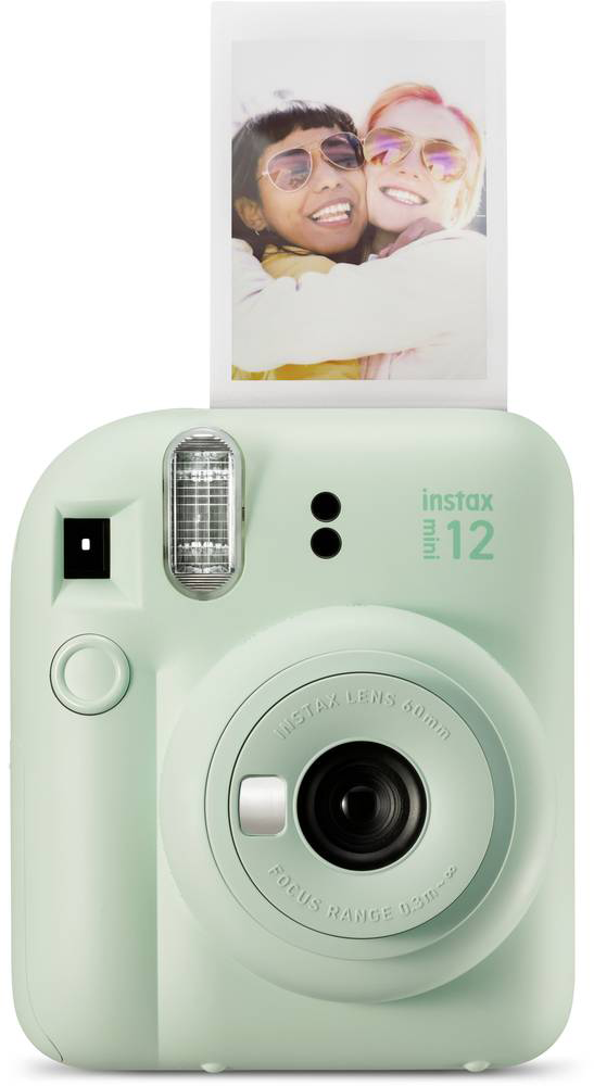 Fujifilm Instax Mini Instant Camera, 12 Pack, Mint Green