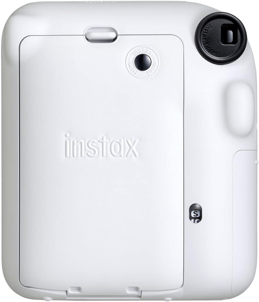 Fujifilm Instax Mini Instant Camera, 12 Pack, White