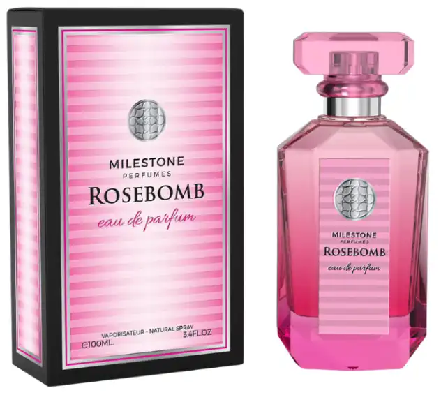 عطر روز بومب من مايلستون للنساء او دو بارفان , 100 مل