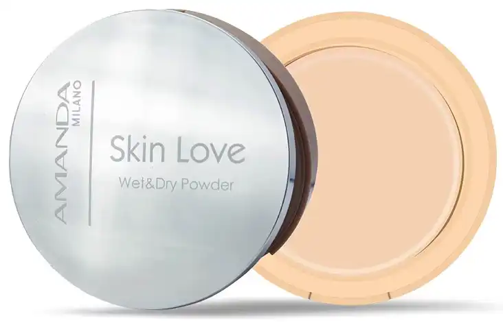 بودرة الوجه المضغوطة سكين لوف ويت اند دراي من اماندا, 01