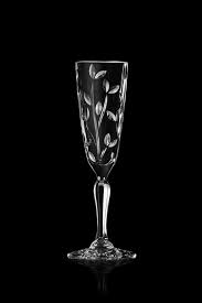 Laurus Flute Glass Set, 214 ml, 6 Pieces, Clear