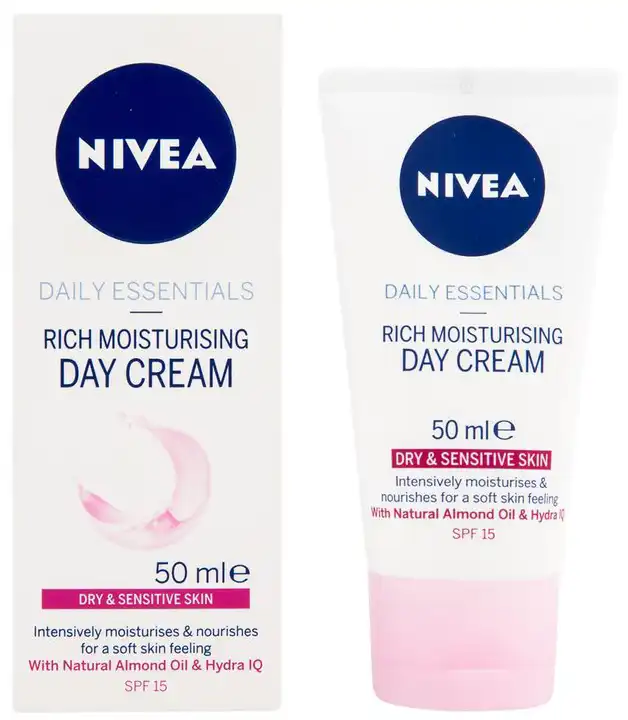 مل50 ,SPF 15,كريم النهار دايلي اسنشيالز من نيفيا