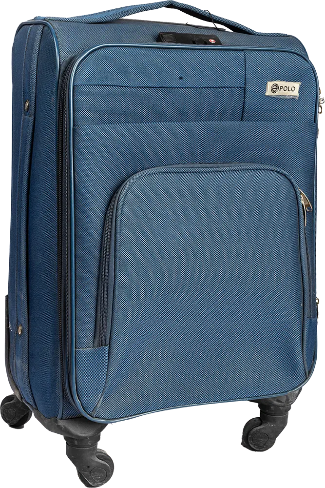 Super Polo Polyester Travel Bag, 20 inches, Navy