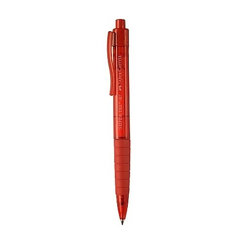 Faber-Castell Ballpoint Pen, 7mm, red, GRIP X7