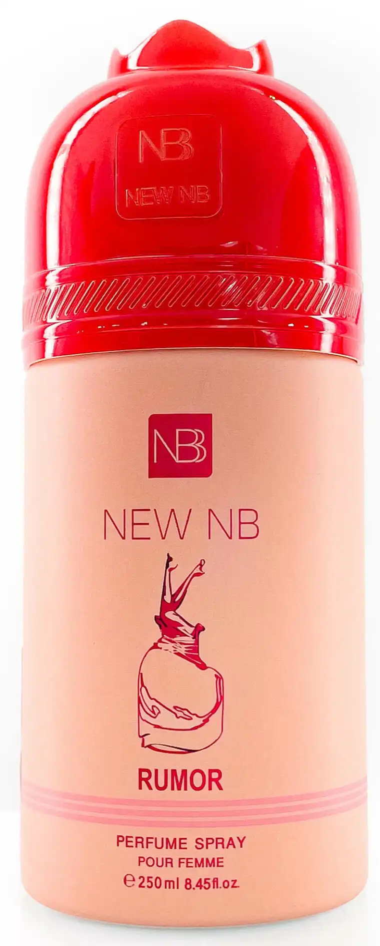 NEW NB PERFUME SPRAY RUMOR FOR WOMEN, 250ML