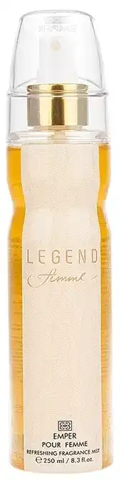 معطر ميست منعش للجسم ليجند للنساء من امبر, 250 مل