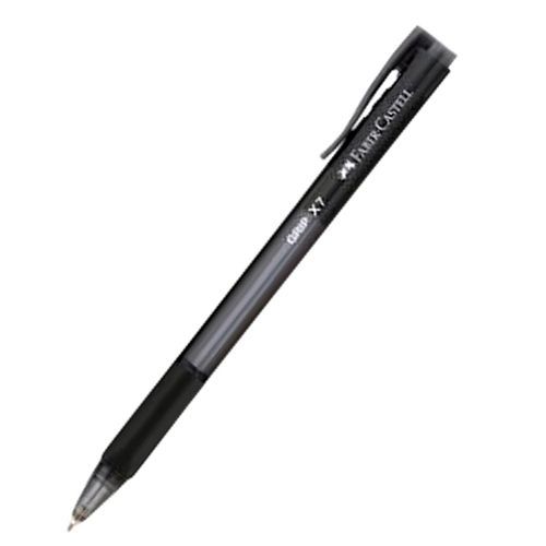 قلم حبر جاف فابر كاستل، 7 ملم، أسود، 545199