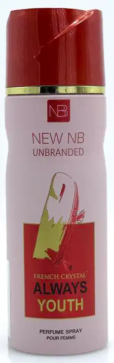 سبراي معطر للجسم أولويز يوث للنساء من نيو ان بي، 200 مل