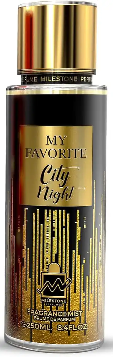 MILESTONE MY FAVORITE CITY NIGHT BODY MIST FOR WOMEN, 250ML