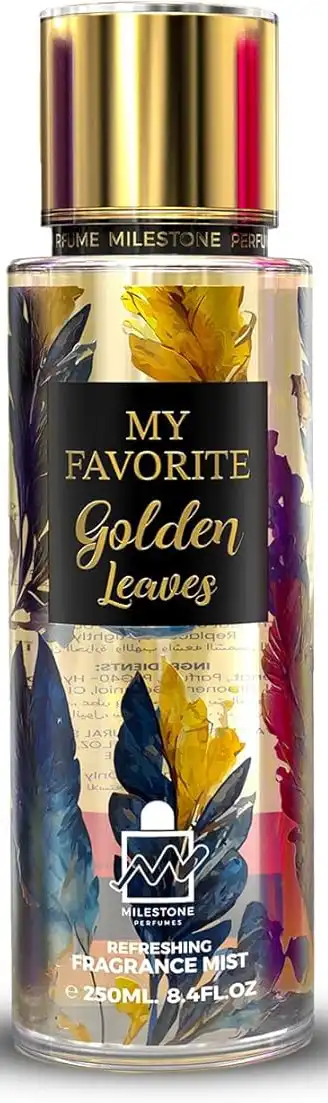 Milestone Golden Leaves Body Mist for Women, 250ml